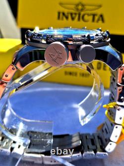 Invicta Model 7249 Reserve Bolt GMT SWISS MOVEMENT Blue Dial Men's Watch