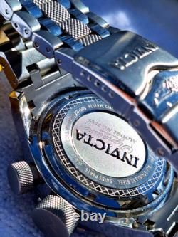 Invicta Model 7249 Reserve Bolt GMT SWISS MOVEMENT Blue Dial Men's Watch