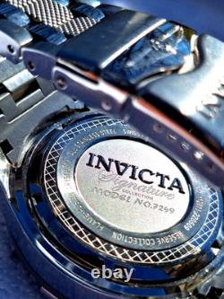 Invicta Model 7249 Reserve Bolt GMT SWISS MOVEMENT Blue Dial Men's Watch