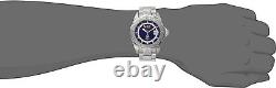 Invicta Pro Diver Men's 44mm Swiss GMT Quartz Blue Dial Watch 5124