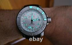 Invicta Sea Hunter Meteorite 58mm No 1131 Swiss Made A07 Automatic GMT