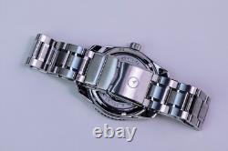 Islander Republic Watch Swiss GMT Movement with Black Dial Red/Blue #ISL-138