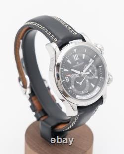 Jaeger LeCoultre Master Compressor Geographic GMT 146.8.83/1 World Time Black