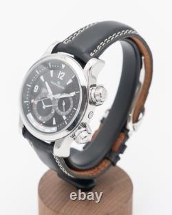 Jaeger LeCoultre Master Compressor Geographic GMT 146.8.83/1 World Time Black