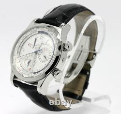 Jaeger LeCoultre Master Control World Geographic s. Steel #146.8.32. S watch 42MM