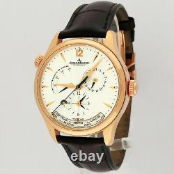 Jaeger LeCoultre Master Geographic 18K Pink Gold Q1422521 176.2.29. S 39mm B/P