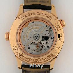 Jaeger LeCoultre Master Geographic 18K Pink Gold Q1422521 176.2.29. S 39mm B/P