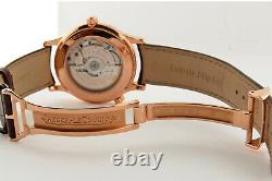 Jaeger LeCoultre Master Geographic 18K Rose Gold Automatic Watch 142.2.92. S 38mm