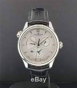 Jaeger LeCoultre Master Geographic 39mm Stainless Steel Ref Q1428421 Box & Paper