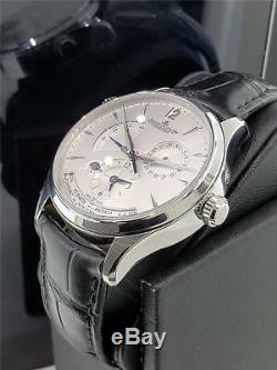 Jaeger LeCoultre Master Geographic 39mm Stainless Steel Ref Q1428421 Box & Paper