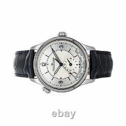 Jaeger-LeCoultre Master Geographic Auto 39mm Steel Mens Strap Watch Q1428530