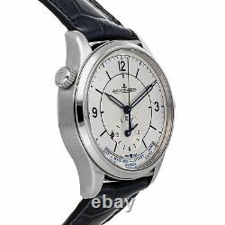 Jaeger-LeCoultre Master Geographic Auto 39mm Steel Mens Strap Watch Q1428530