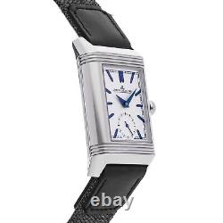 Jaeger-LeCoultre Reverso Manual Wind Steel Mens Strap Watch GMT Q3908420