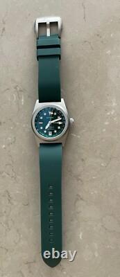Katino GMT Titanium Automatic Watch with Titanium Bracelet and Rubber Strap