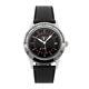 Kurono Tokyo GMT 1 Stainless Steel Automatic 38mm Black Dial Watch CG023T