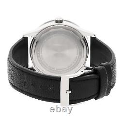 Kurono Tokyo GMT 1 Stainless Steel Automatic 38mm Black Dial Watch CG023T