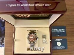 LONGINES HydroConquest GMT Brown Dial Steel 41 mm Men's Watch L3.790.4.66.6