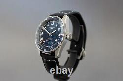 LONGINES Spirit Zulu Time. Blue dial, Automatic GMT Box, Papers & Warranty