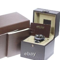 LOUIS VUITTON Tambour in black Q113K GMT black Dial Automatic Men's Watch 715601