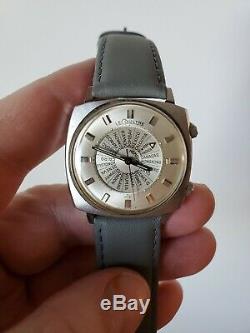 Lecoultre Memovox World Time GMT Watch