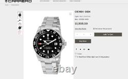 Limited Edition Torino Carrero 42mm GMT Swiss Watch 500/5000 Great price