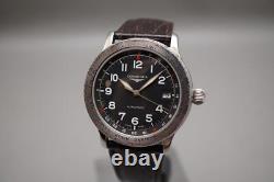 Longines L2.611.4 Swissair GMT World Timer Avigation Swiss Automatic Watch