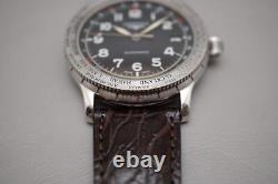 Longines L2.611.4 Swissair GMT World Timer Avigation Swiss Automatic Watch