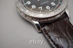 Longines L2.611.4 Swissair GMT World Timer Avigation Swiss Automatic Watch