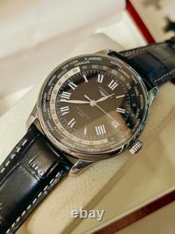 Longines Master Collection WorldTime Keeper GMT Men's Watch Automatic 39mm