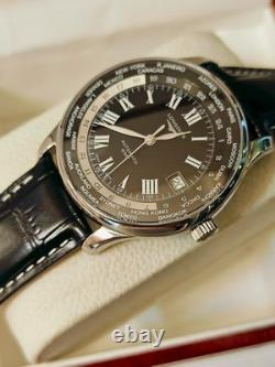 Longines Master Collection WorldTime Keeper GMT Men's Watch Automatic 39mm