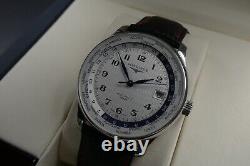 Longines Master Collection Worldtime GMT L2.631.4.70 Swiss Watch RRP £1,730