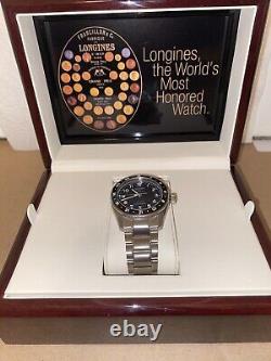 Longines Spirit Zulu time GMT 39mm Automatic Sport Watch