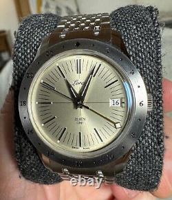 Lorca Model 1 GMT Swiss Automatic Watch 36mm Used excellent condition