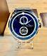 Lucien Piccard Open Heart GMT II Automatic Blue Dial Men's Watch