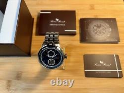 Lucien Piccard Open Heart GMT II Automatic Blue Dial Men's Watch