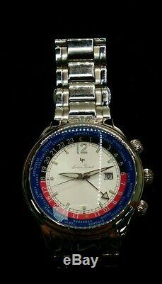 Lucien Piccard Quartz Gmt World Time Watch