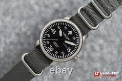 Lum-Tec Combat B67 Day/Date watch, 2-yrwarranty, USA Made, 2 straps, 43mm, NIB