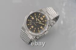 Lum-tec Watch Eclipse E1, Auto with integrated bracelet, MDV, Made in USA 42mm NEW