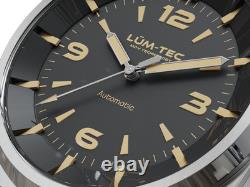 Lum-tec Watch Eclipse E1, Auto with integrated bracelet, MDV, Made in USA 42mm NEW