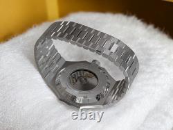 Lum-tec Watch Eclipse E1, Auto with integrated bracelet, MDV, Made in USA 42mm NEW