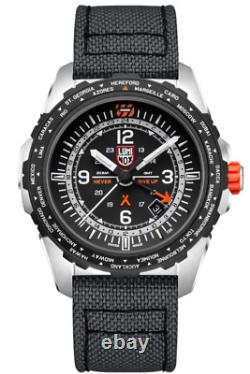 Luminox Bear Grylls Air Series GMT Black Dial Fabrix Strap Men's Watch XB. 3761