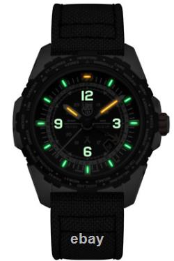 Luminox Bear Grylls Air Series GMT Black Dial Fabrix Strap Men's Watch XB. 3761