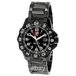 Luminox F-117 Nighthawk GMT Gunmetal Diver Quartz MILITARY Men's Watch XA. 6422