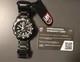 Luminox F-117 Nighthawk GMT Gunmetal Diver Quartz MILITARY Men's Watch XA. 6422