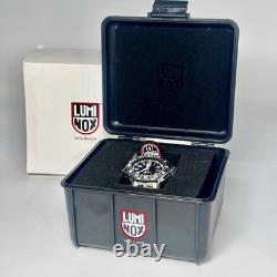 Luminox F-117 Nighthawk GMT Gunmetal Diver Quartz MILITARY Men's Watch XA. 6422