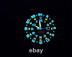 Luminox F-117 Nighthawk GMT Gunmetal Diver Quartz MILITARY Men's Watch XA. 6422
