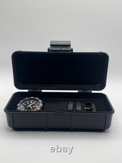 Luminox F-117 Nighthawk Pilot GMT Steel 44mm Black Dial Quartz Men Watch XA. 6421