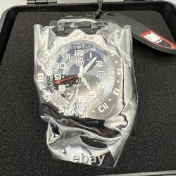 Luminox F-117 Nighthawk XA. 6422 Watch Mens GMT Swiss Made 200m Black Sapphire