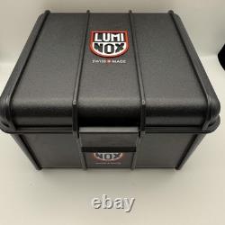 Luminox F-117 Nighthawk XA. 6422 Watch Mens GMT Swiss Made 200m Black Sapphire