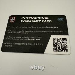 Luminox F-117 Nighthawk XA. 6422 Watch Mens GMT Swiss Made 200m Black Sapphire